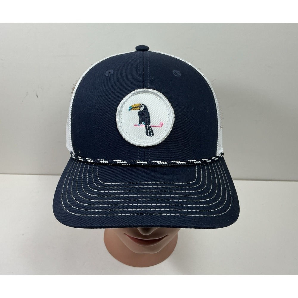 The‎ Game Golf Hat Toucan Logo Patch SnapBack Mesh Truckers Cap